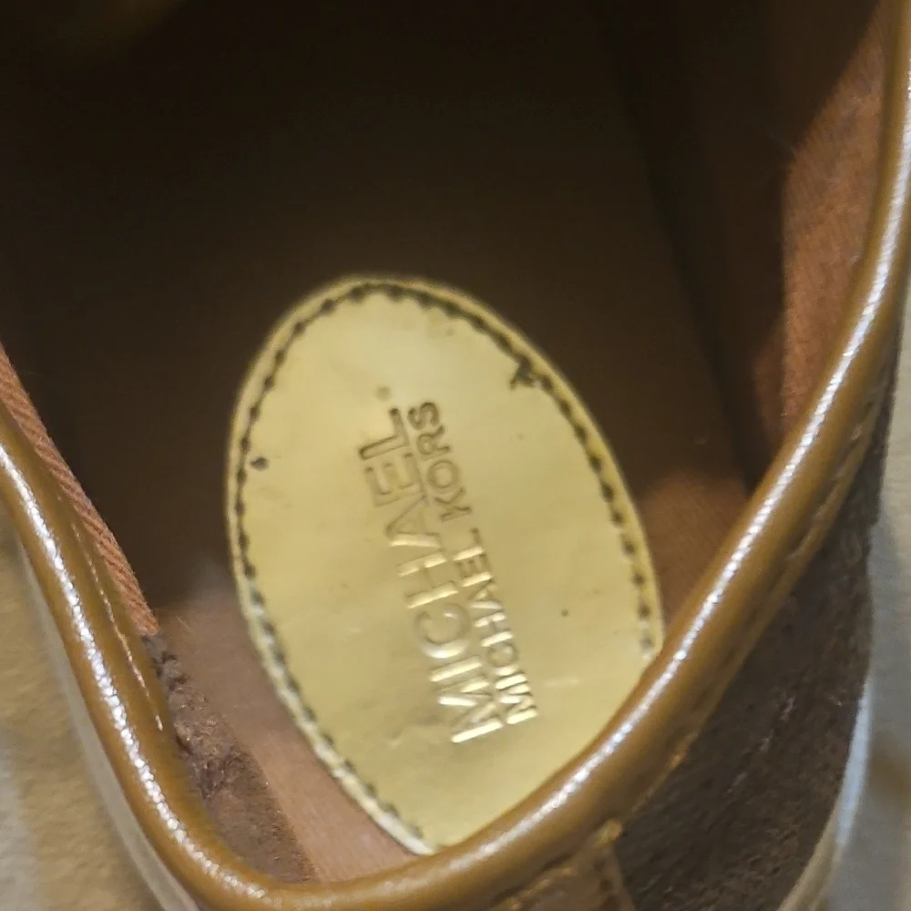 Brown Casual MICHEAL KORS Women's Sneakers - Picture 3 of 6
